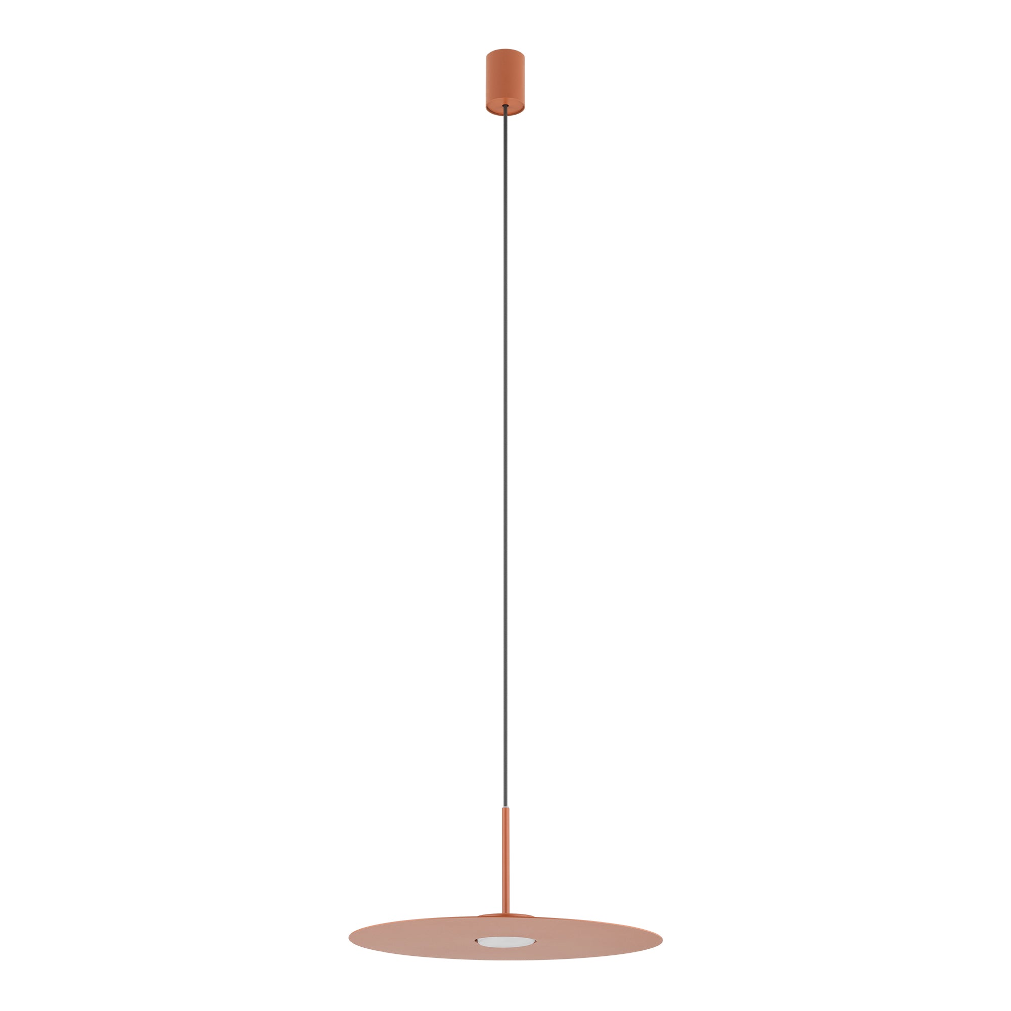Nowodvorski Lampa wisząca SIMONE 12W only LED 50/60Hz - Stal lakierowana - Terracotta