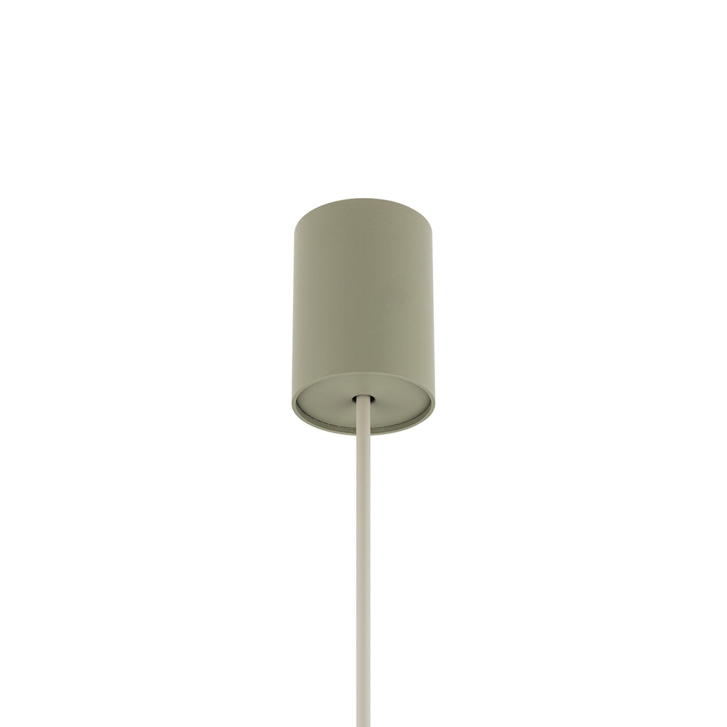 Nowodvorski Lampa wisząca SIMONE 12W only LED 50/60Hz - Stal lakierowana - Sage green