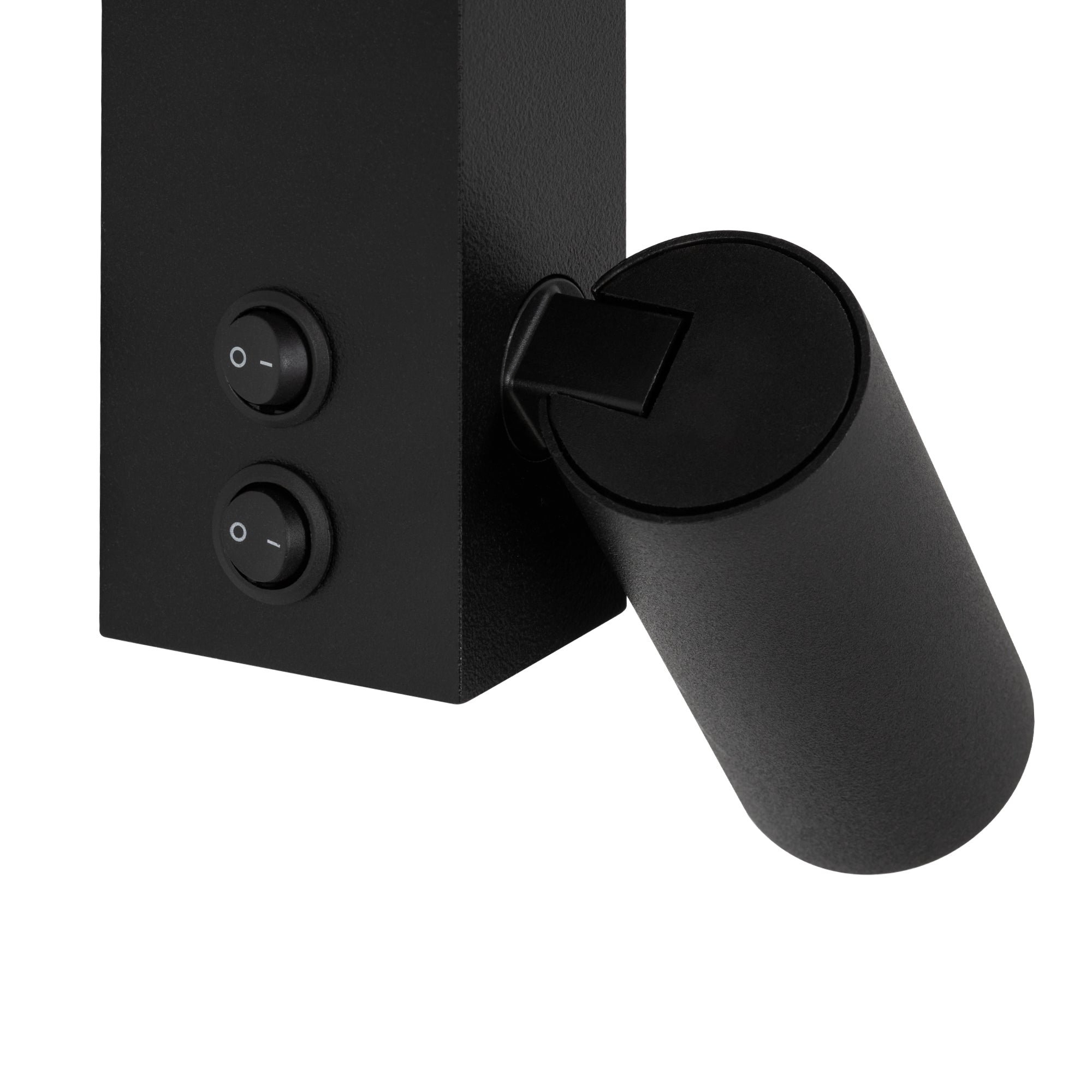 Nowodvorski Kinkiet regulowany z włącznikiem EASY LED LEFT 1x10W only LED, 1x11W LED 50/60Hz - Aluminium - Czarny