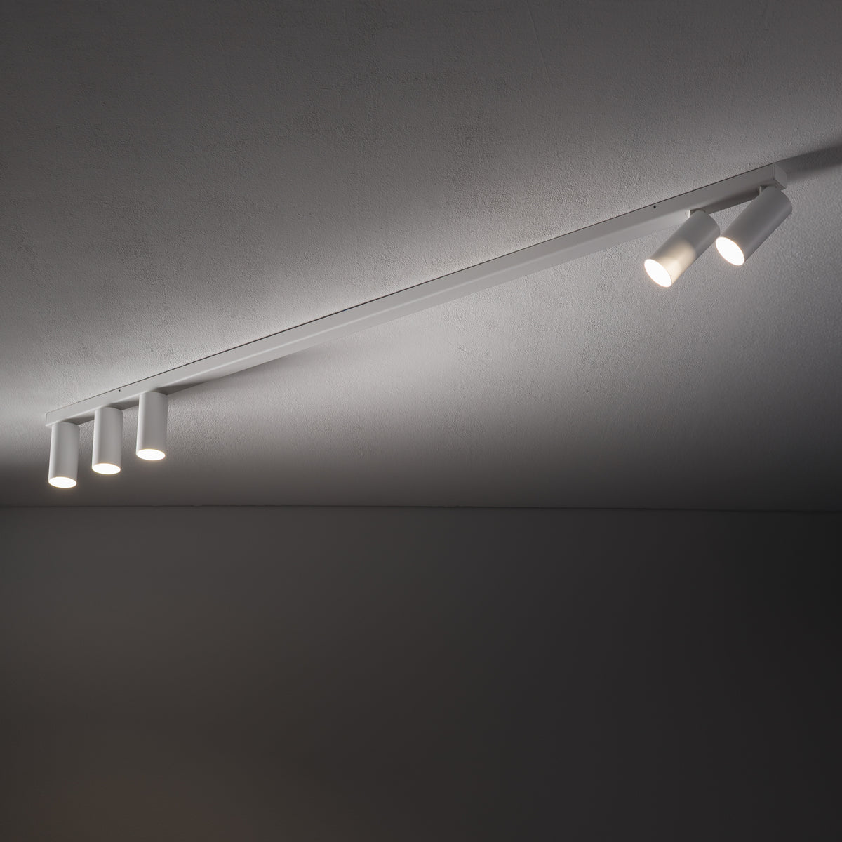 Nowodvorski Reflektorek / Spot FOURTY 10W only LED 50/60Hz - Aluminium lakierowane - Biały III 11435 - lampa włączona