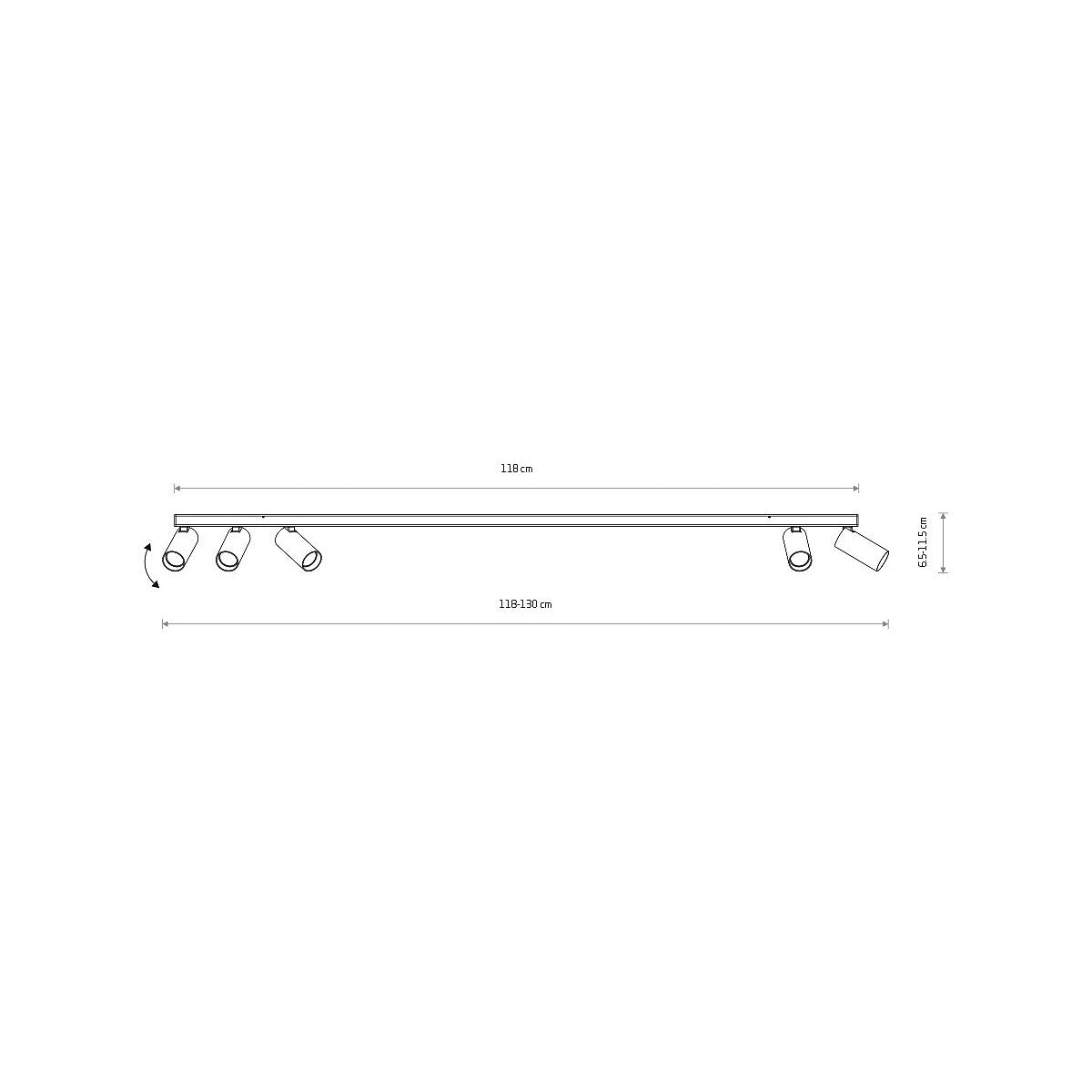 Nowodvorski Reflektorek / Spot FOURTY 10W only LED 50/60Hz - Aluminium lakierowane - Biały III 11435