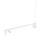 Nowodvorski Lampa wisząca FOURTY 10W only LED 50/60Hz - Aluminium lakierowane - Biały 11445