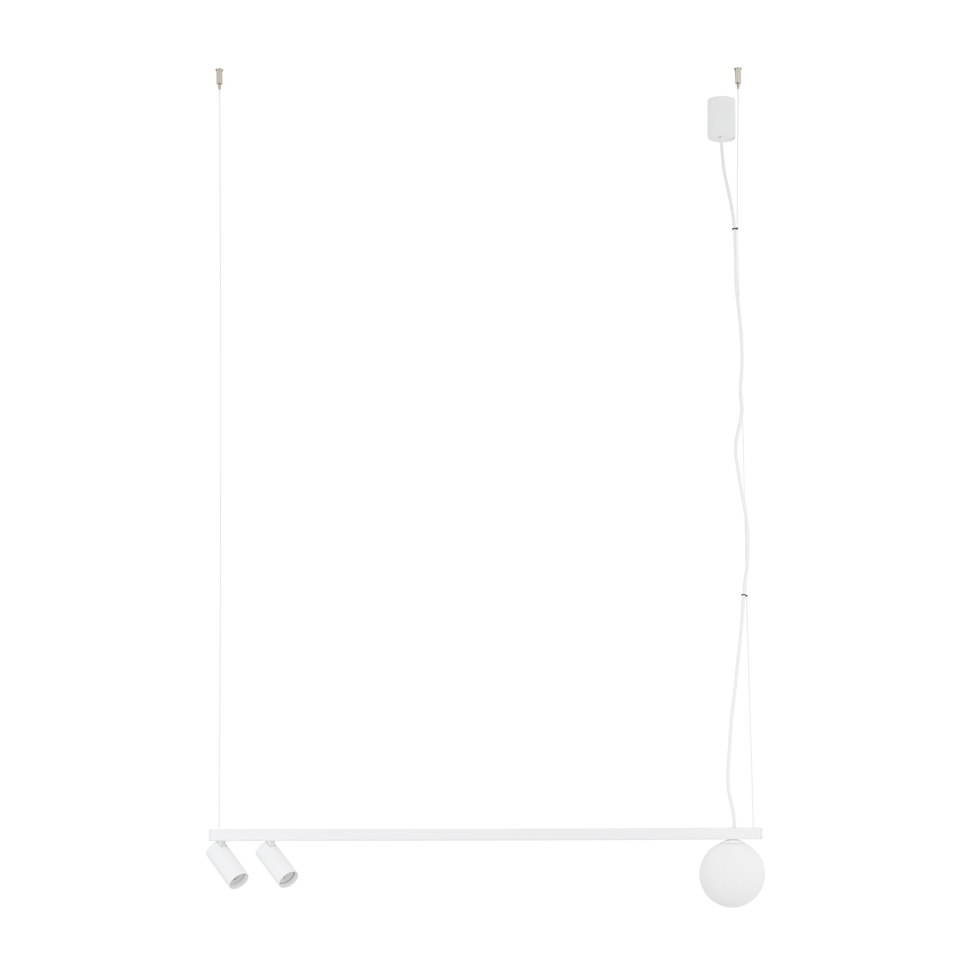 Nowodvorski Lampa wisząca FOURTY 10W only LED 50/60Hz - Aluminium lakierowane - Biały