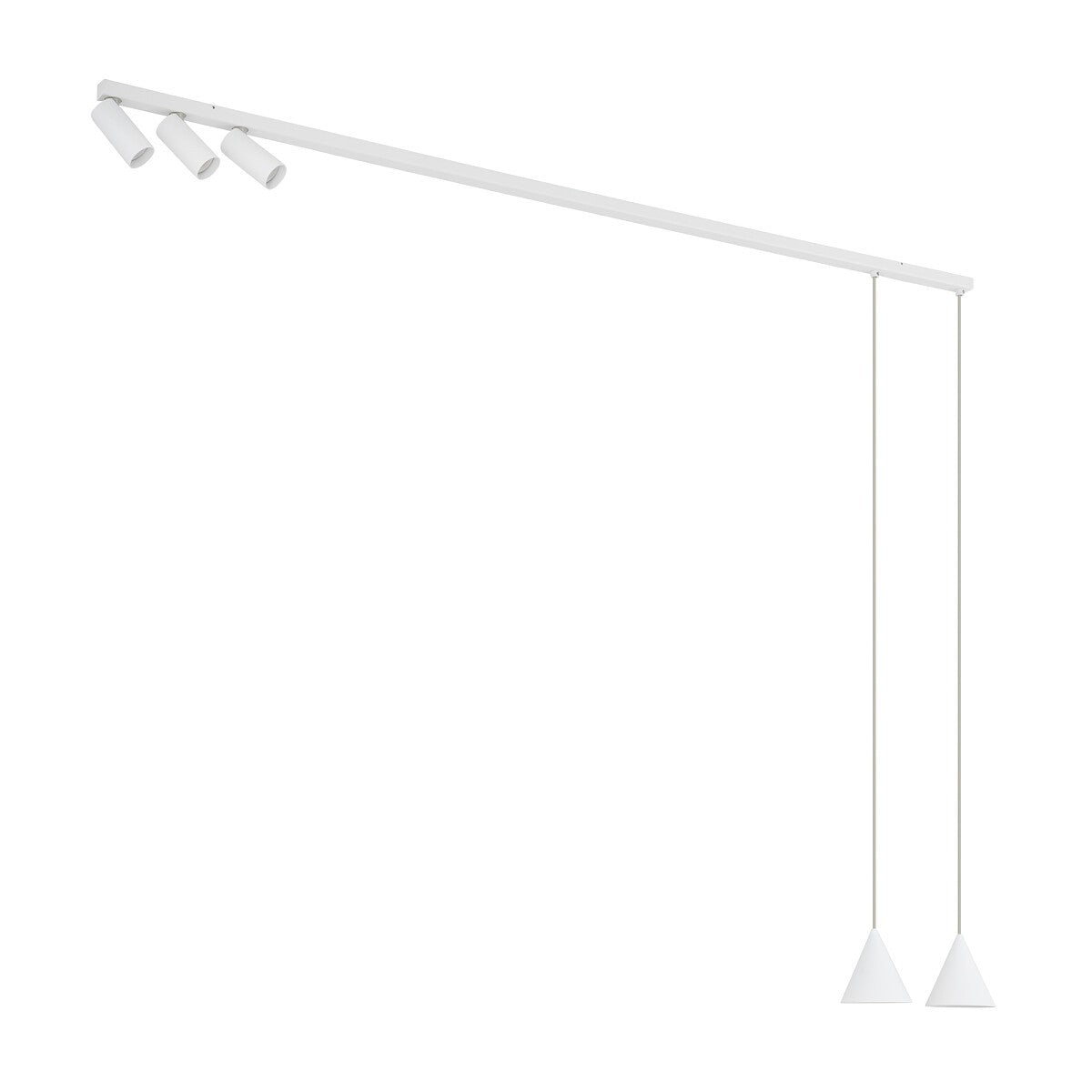 Nowodvorski Lampa przysufitowa FOURTY 10W only LED 50/60Hz - Aluminium lakierowane - Biały 11446