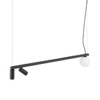 Nowodvorski Lampa wisząca FOURTY 10W only LED 50/60Hz - Aluminium lakierowane - Czarny 11447