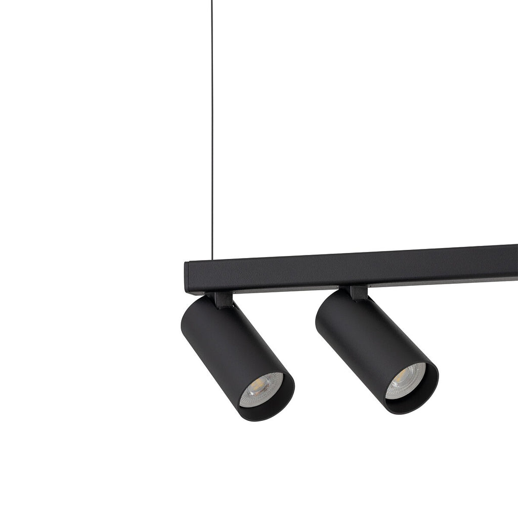 Nowodvorski Lampa wisząca FOURTY 10W only LED 50/60Hz - Aluminium lakierowane - Czarny 11447
