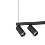 Nowodvorski Lampa wisząca FOURTY 10W only LED 50/60Hz - Aluminium lakierowane - Czarny 11447