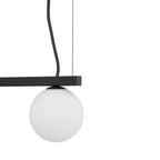 Nowodvorski Lampa wisząca FOURTY 10W only LED 50/60Hz - Aluminium lakierowane - Czarny 11447