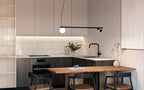 Nowodvorski Lampa wisząca FOURTY 10W only LED 50/60Hz - Aluminium lakierowane - Czarny 11447