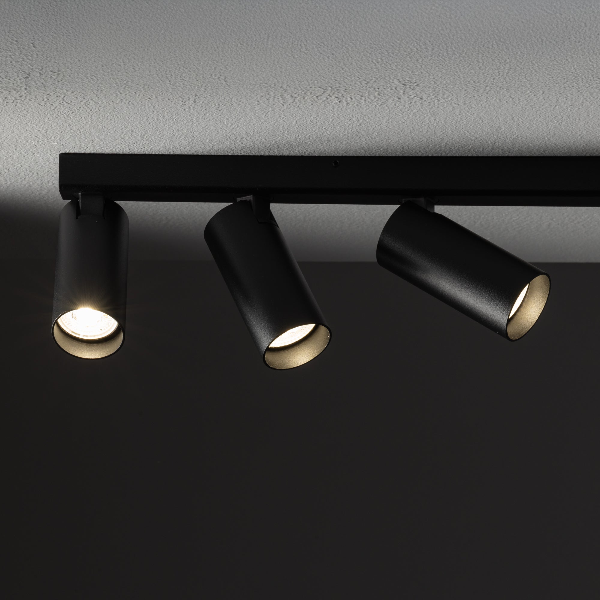 Nowodvorski Lampa przysufitowa FOURTY 10W only LED 50/60Hz - Aluminium lakierowane - Czarny 11448