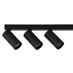 Nowodvorski Lampa przysufitowa FOURTY 10W only LED 50/60Hz - Aluminium lakierowane - Czarny 11448
