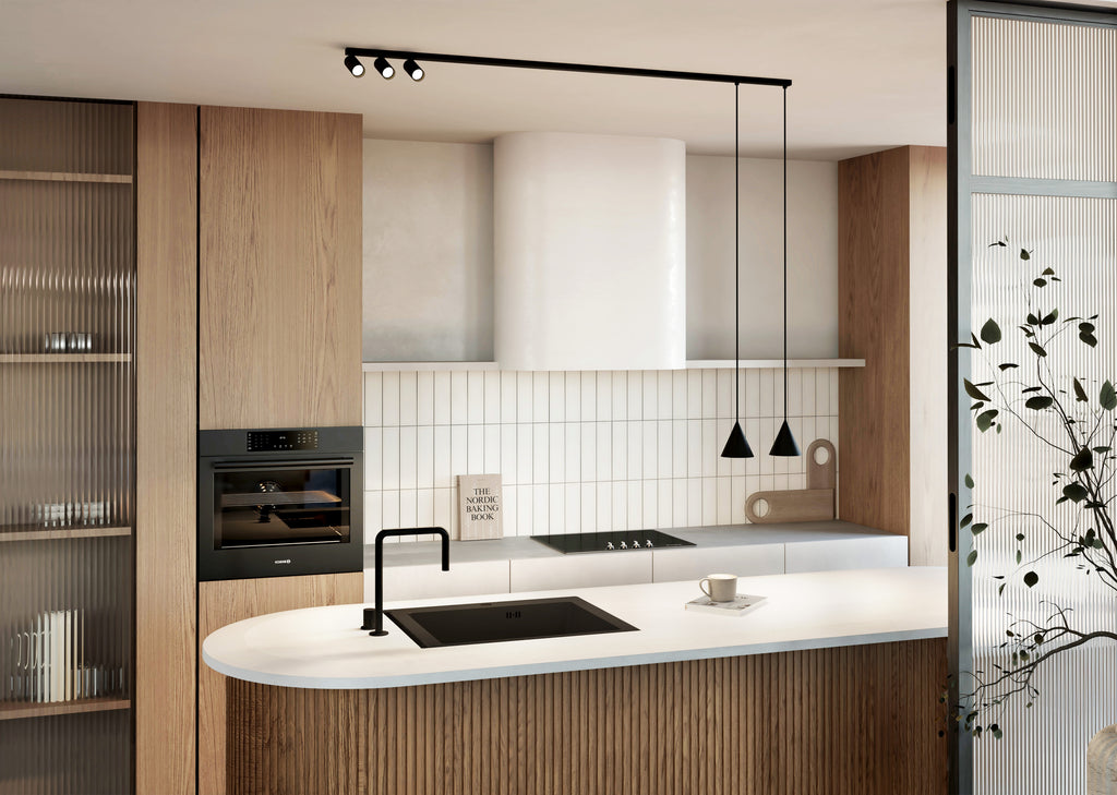 Nowodvorski Lampa przysufitowa FOURTY 10W only LED 50/60Hz - Aluminium lakierowane - Czarny