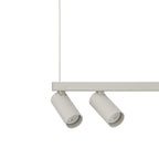 Nowodvorski Lampa wisząca FOURTY 10W only LED 50/60Hz - Aluminium lakierowane - Silk gray 11450