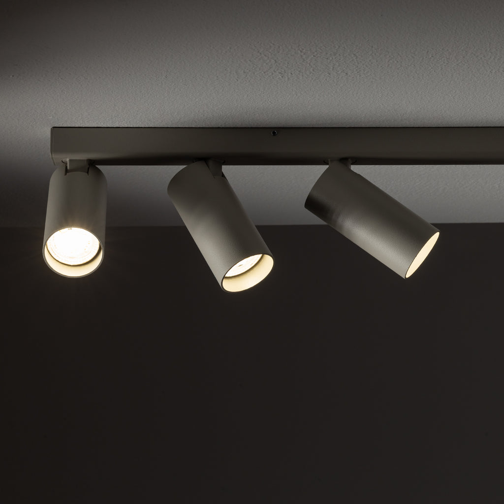 Nowodvorski Lampa przysufitowa FOURTY 10W only LED 50/60Hz - Aluminium lakierowane - Silk gray 11451