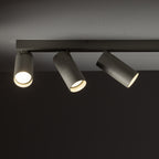 Nowodvorski Lampa przysufitowa FOURTY 10W only LED 50/60Hz - Aluminium lakierowane - Silk gray 11451