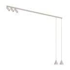 Nowodvorski Lampa przysufitowa FOURTY 10W only LED 50/60Hz - Aluminium lakierowane - Silk gray 11451