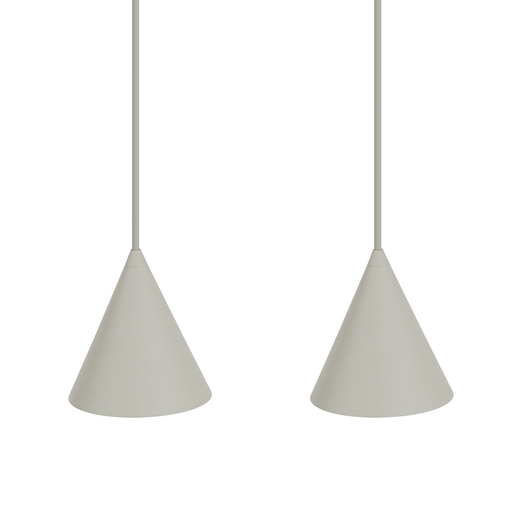Nowodvorski Lampa przysufitowa FOURTY 10W only LED 50/60Hz - Aluminium lakierowane - Silk gray 11451