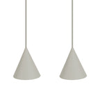 Nowodvorski Lampa przysufitowa FOURTY 10W only LED 50/60Hz - Aluminium lakierowane - Silk gray 11451