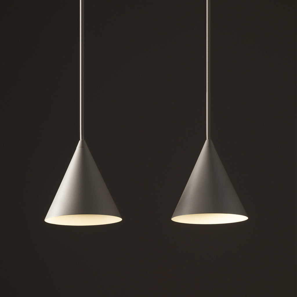 Nowodvorski Lampa przysufitowa FOURTY 10W only LED 50/60Hz - Aluminium lakierowane - Silk gray 11451