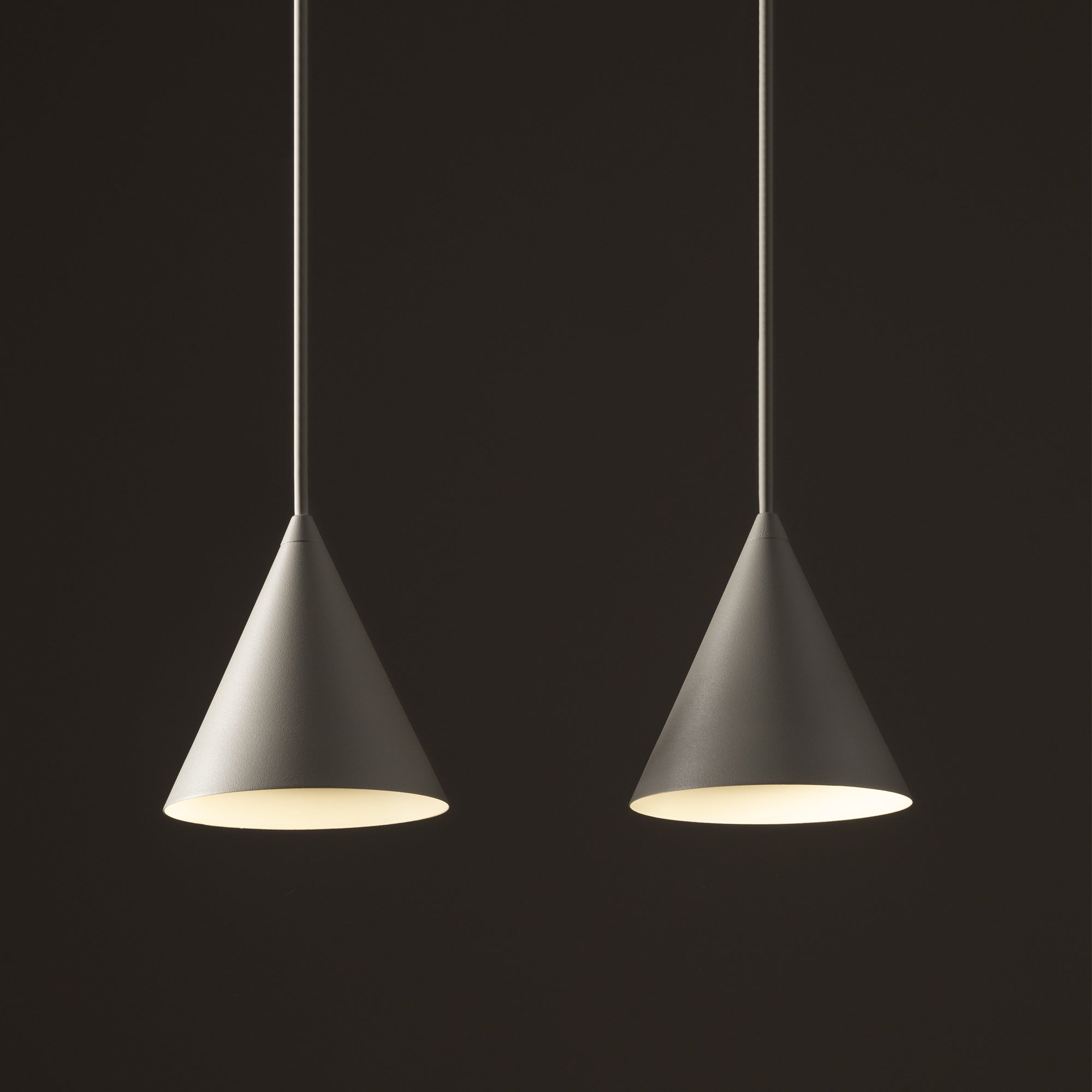 Nowodvorski Lampa przysufitowa FOURTY 10W only LED 50/60Hz - Aluminium lakierowane - Silk gray 11451