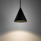 Nowodvorski Lampa wisząca ZENITH XS 10W only LED 50/60Hz - Stal lakierowana - Czarny 11452