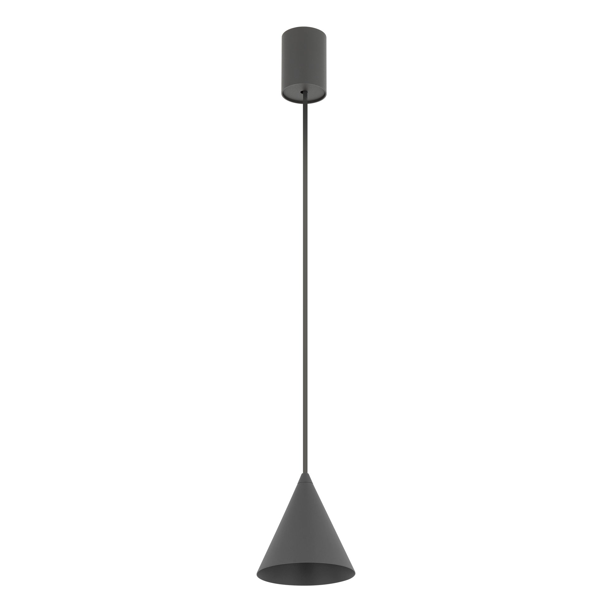Nowodvorski Lampa wisząca ZENITH XS 10W only LED 50/60Hz - Stal lakierowana - Umbra gray