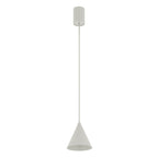 Nowodvorski Lampa wisząca ZENITH XS 10W only LED 50/60Hz - Stal lakierowana - Silk gray