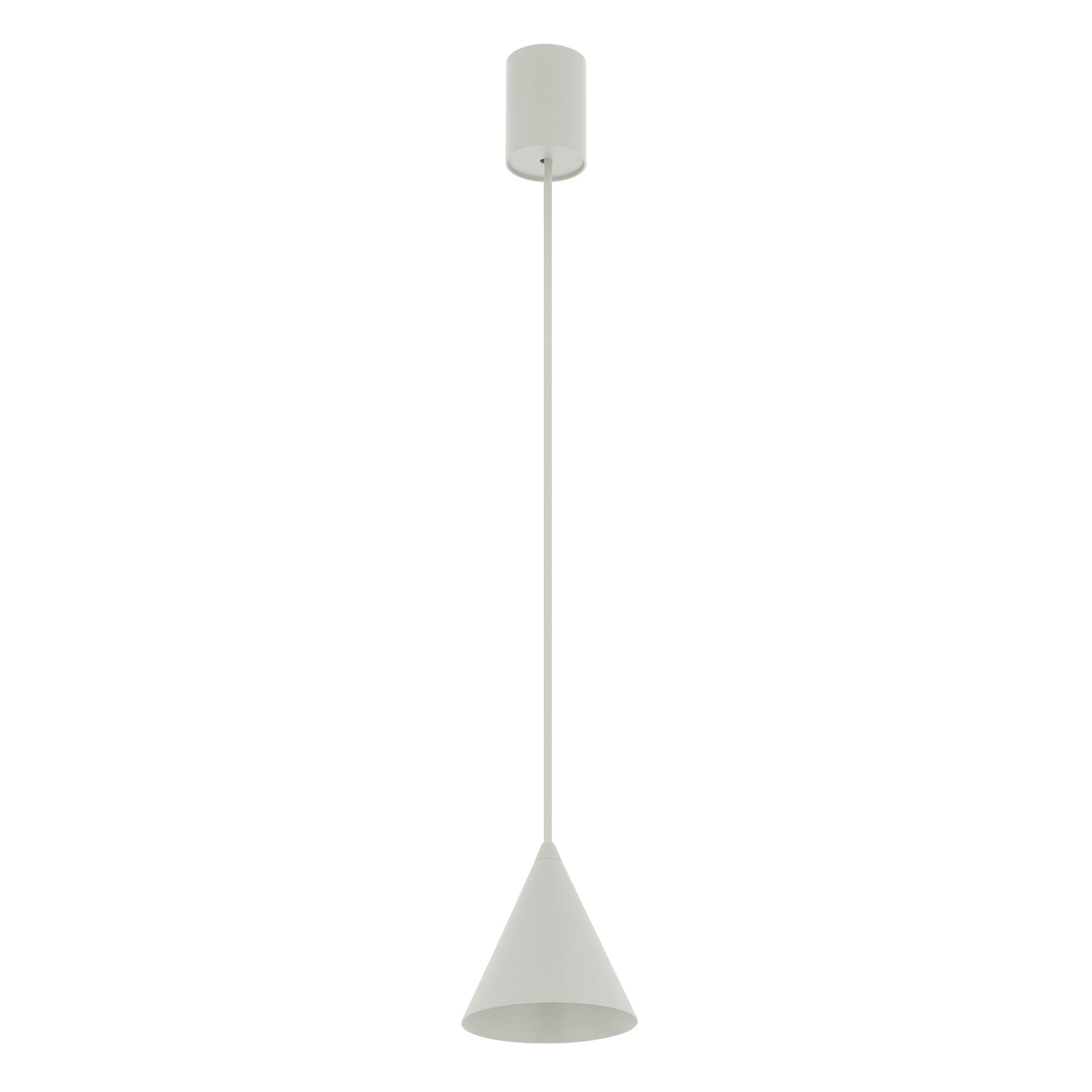 Nowodvorski Lampa wisząca ZENITH XS 10W only LED 50/60Hz - Stal lakierowana - Silk gray