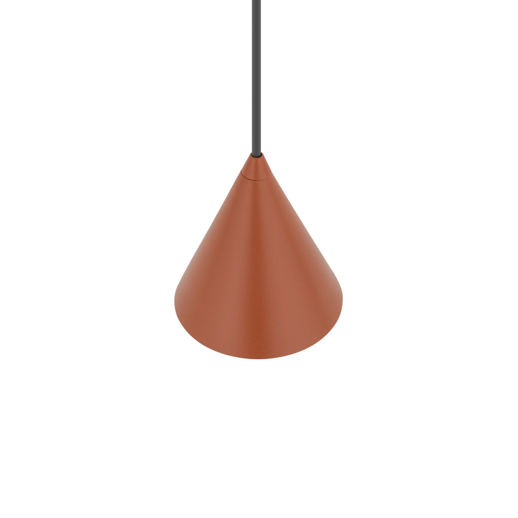 Nowodvorski Lampa wisząca ZENITH XS 10W only LED 50/60Hz - Stal lakierowana - Terracotta