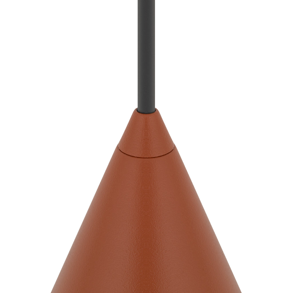 Nowodvorski Lampa wisząca ZENITH XS 10W only LED 50/60Hz - Stal lakierowana - Terracotta