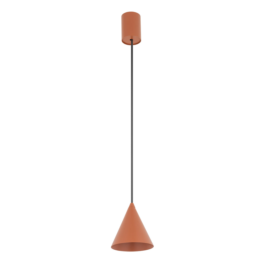 Nowodvorski Lampa wisząca ZENITH XS 10W only LED 50/60Hz - Stal lakierowana - Terracotta