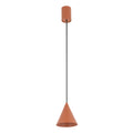 Nowodvorski Lampa wisząca ZENITH XS 10W only LED 50/60Hz - Stal lakierowana - Terracotta 11456