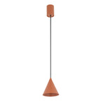 Nowodvorski Lampa wisząca ZENITH XS 10W only LED 50/60Hz - Stal lakierowana - Terracotta