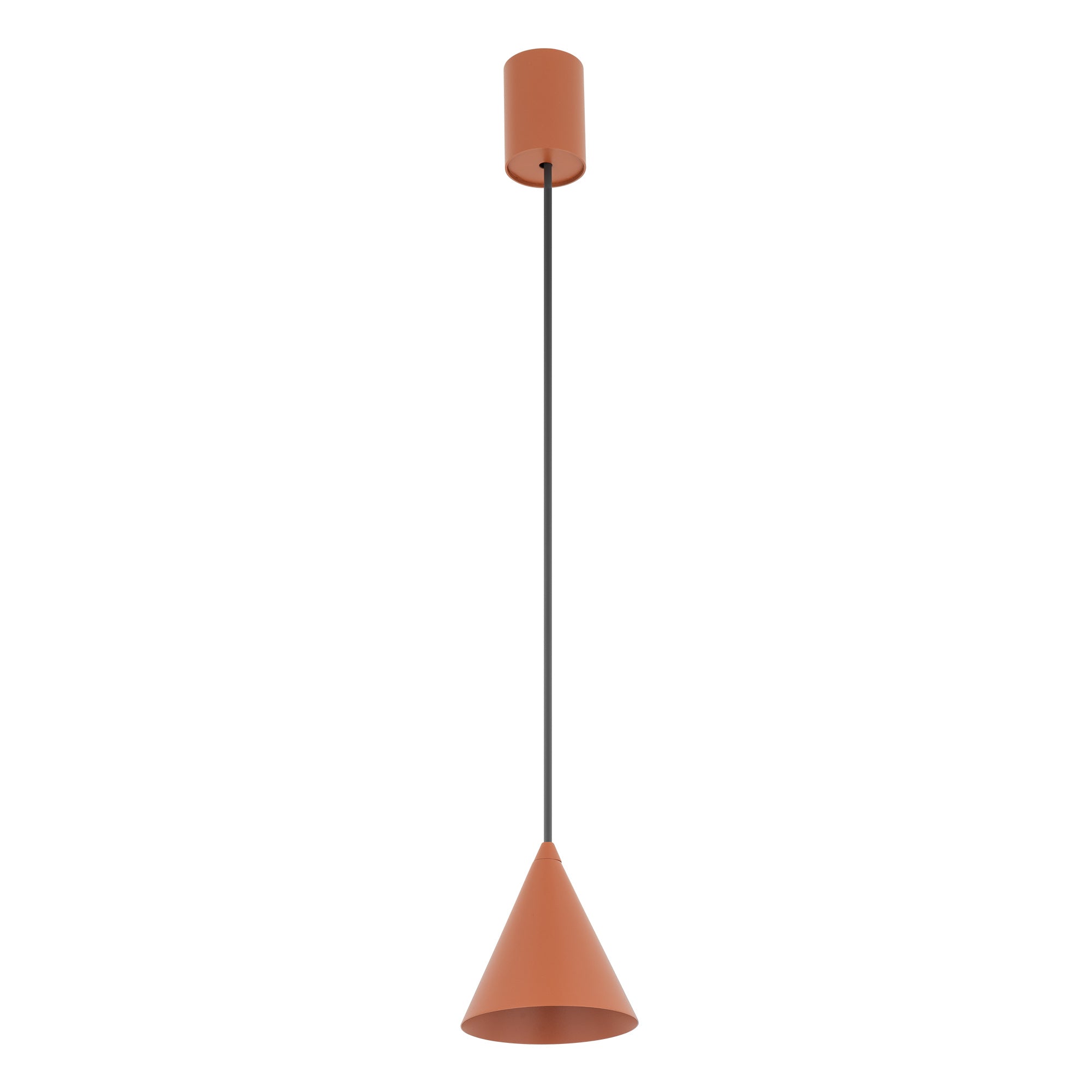 Nowodvorski Lampa wisząca ZENITH XS 10W only LED 50/60Hz - Stal lakierowana - Terracotta