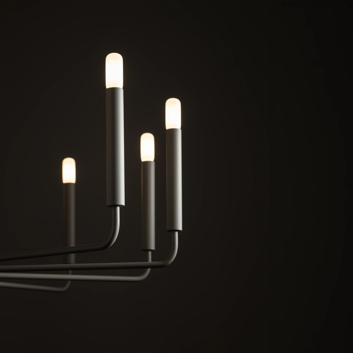 Nowodvorski Żyrandol ORTO 10W only LED 50/60Hz - Stal lakierowana - Silk gray 11461