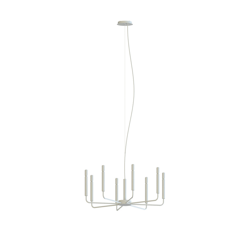 Nowodvorski Żyrandol ORTO 10W only LED 50/60Hz - Stal lakierowana - Silk gray
