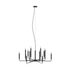 Nowodvorski Żyrandol ORTO A 10W only LED 50/60Hz - Stal lakierowana - Czarny