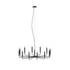 Nowodvorski Żyrandol ORTO B 10W only LED 50/60Hz - Stal lakierowana - Czarny