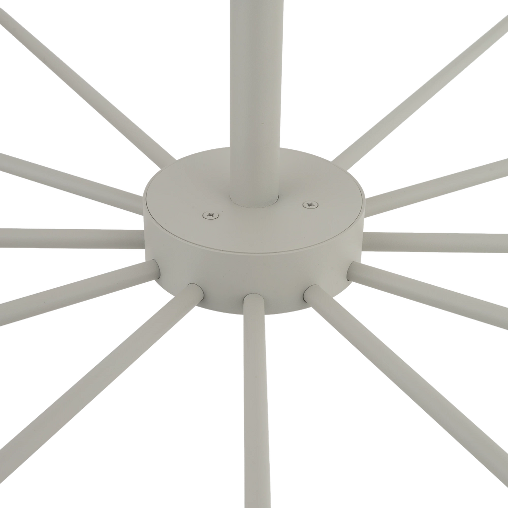 Nowodvorski Żyrandol ORTO B 10W only LED 50/60Hz - Stal lakierowana - Silk gray 11465