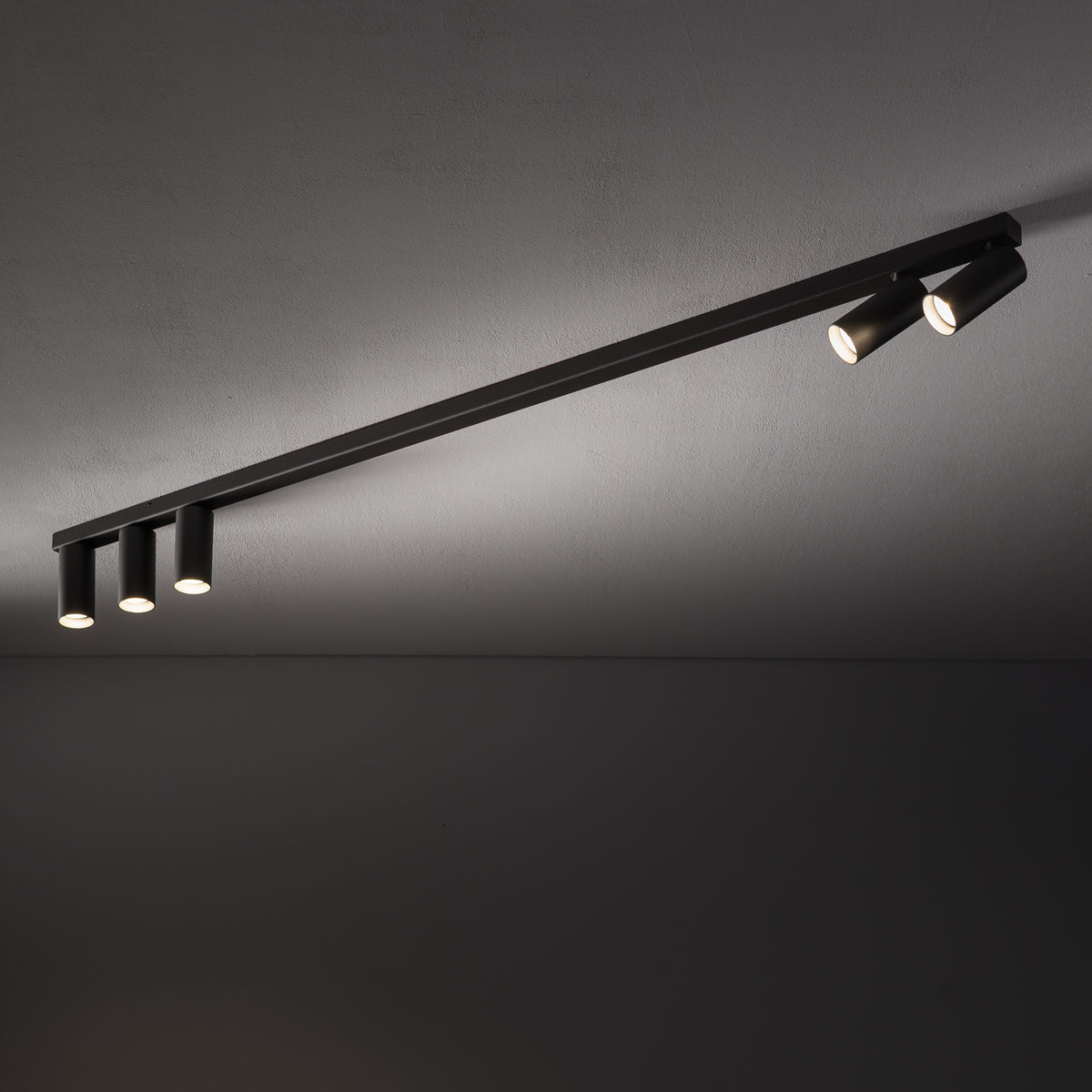 Nowodvorski Reflektorek / Spot FOURTY 10W only LED 50/60Hz - Aluminium lakierowane - Umbra gray III 11468 - lampa włączona