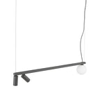 Nowodvorski Lampa wisząca FOURTY 10W only LED 50/60Hz - Aluminium lakierowane - Umbra gray 11471