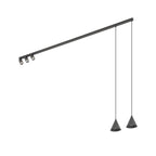 Nowodvorski Lampa przysufitowa FOURTY 10W only LED 50/60Hz - Aluminium lakierowane - Umbra gray 11472