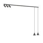 Nowodvorski Lampa przysufitowa FOURTY 10W only LED 50/60Hz - Aluminium lakierowane - Umbra gray 11472