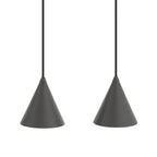Nowodvorski Lampa przysufitowa FOURTY 10W only LED 50/60Hz - Aluminium lakierowane - Umbra gray 11472