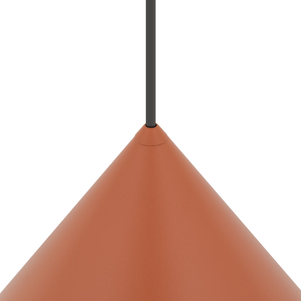 Nowodvorski Lampa wisząca ZENITH L 20W only LED 50/60Hz - Stal lakierowana - Terracotta