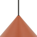 Nowodvorski Lampa wisząca ZENITH L 20W only LED 50/60Hz - Stal lakierowana - Terracotta