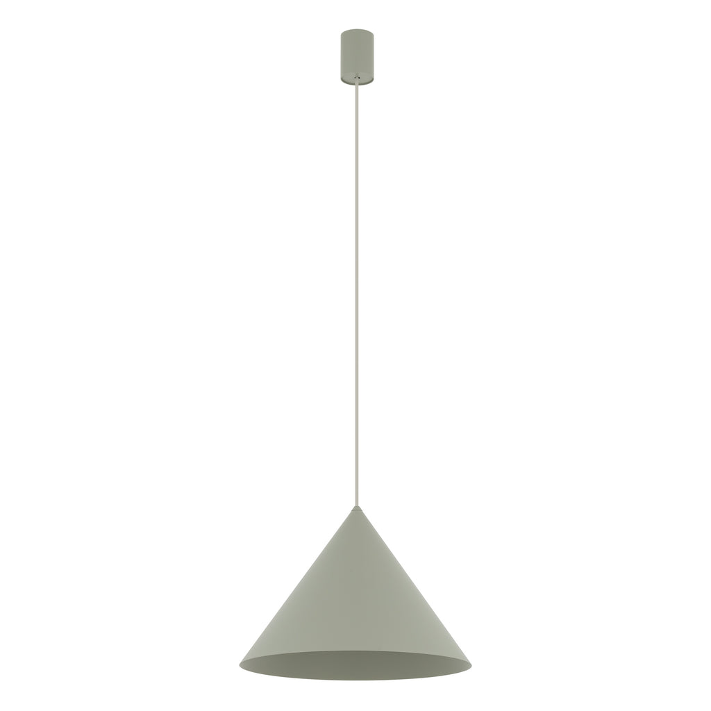 Nowodvorski Lampa wisząca ZENITH M 20W only LED 50/60Hz - Stal lakierowana - Sage green