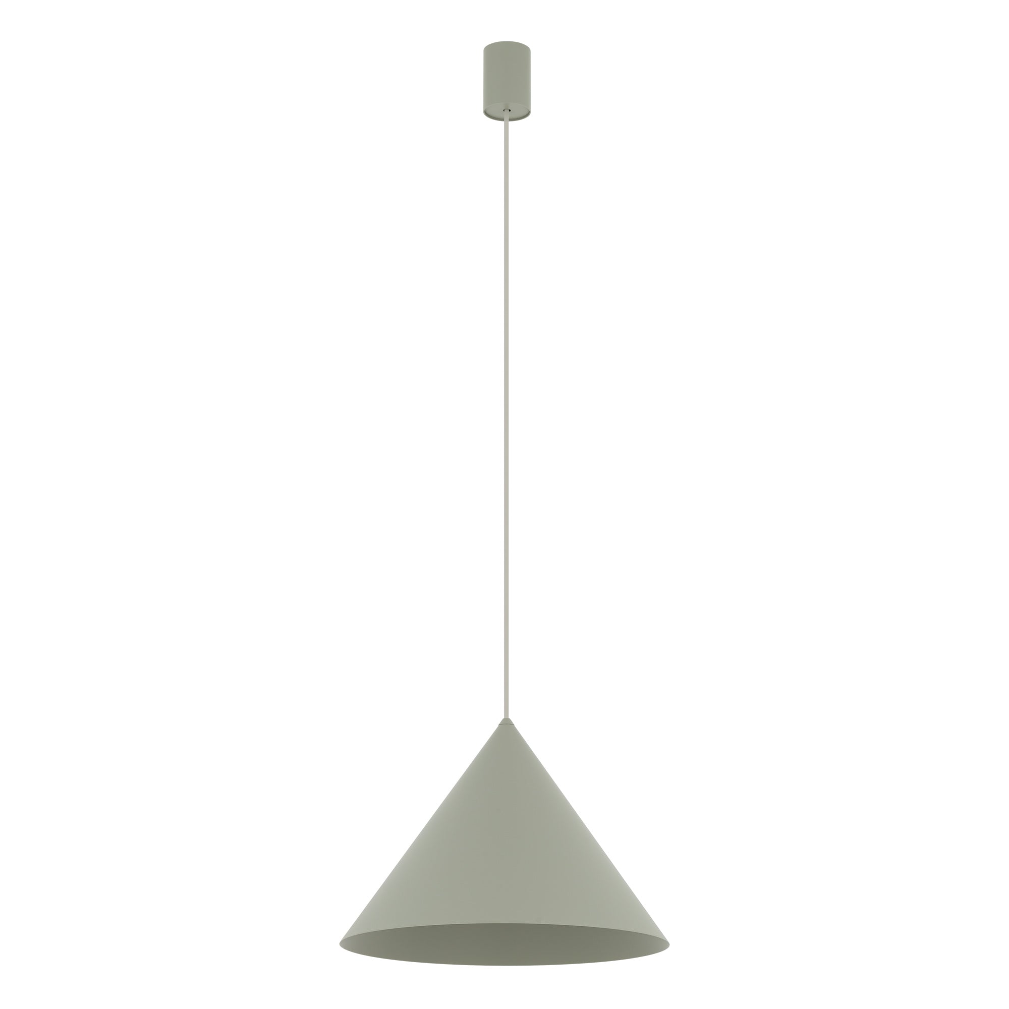 Nowodvorski Lampa wisząca ZENITH M 20W only LED 50/60Hz - Stal lakierowana - Sage green