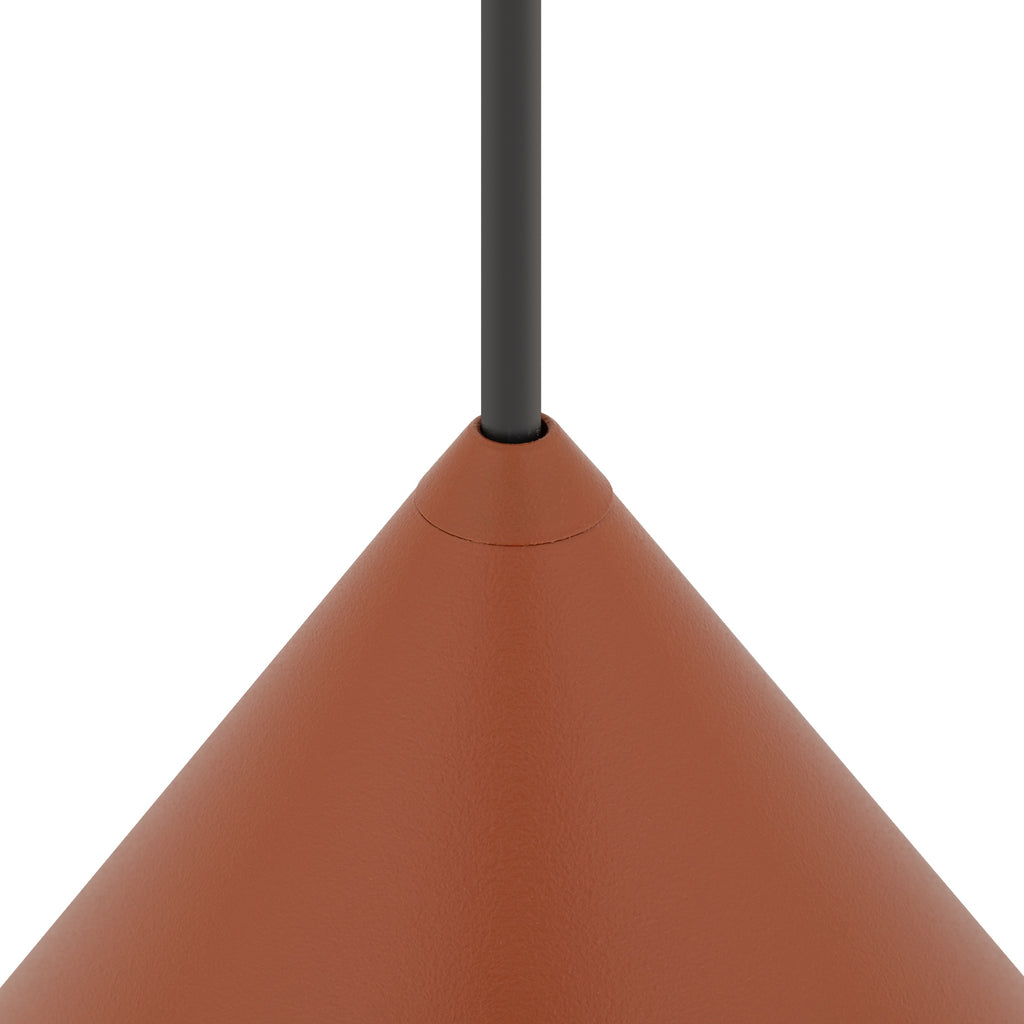 Nowodvorski Lampa wisząca ZENITH M 20W only LED 50/60Hz - Stal lakierowana - Terracotta