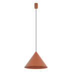 Nowodvorski Lampa wisząca ZENITH M 20W only LED 50/60Hz - Stal lakierowana - Terracotta